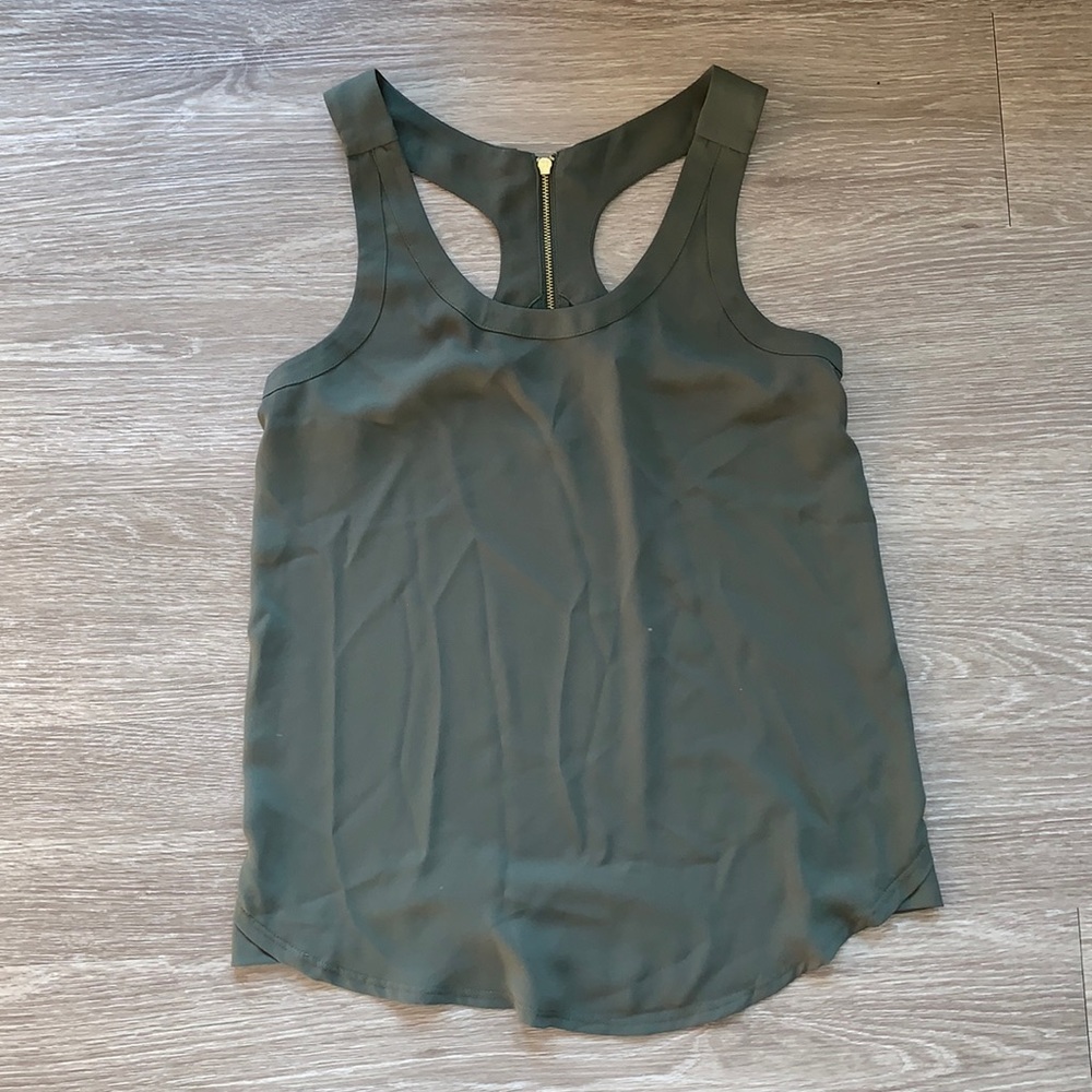 Army Green Tank Top